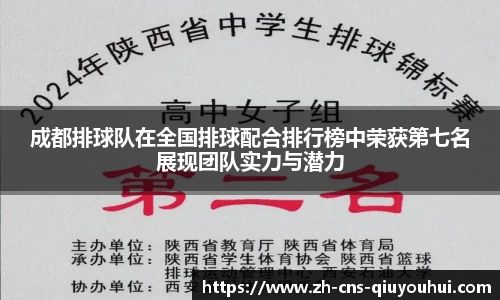 成都排球队在全国排球配合排行榜中荣获第七名展现团队实力与潜力